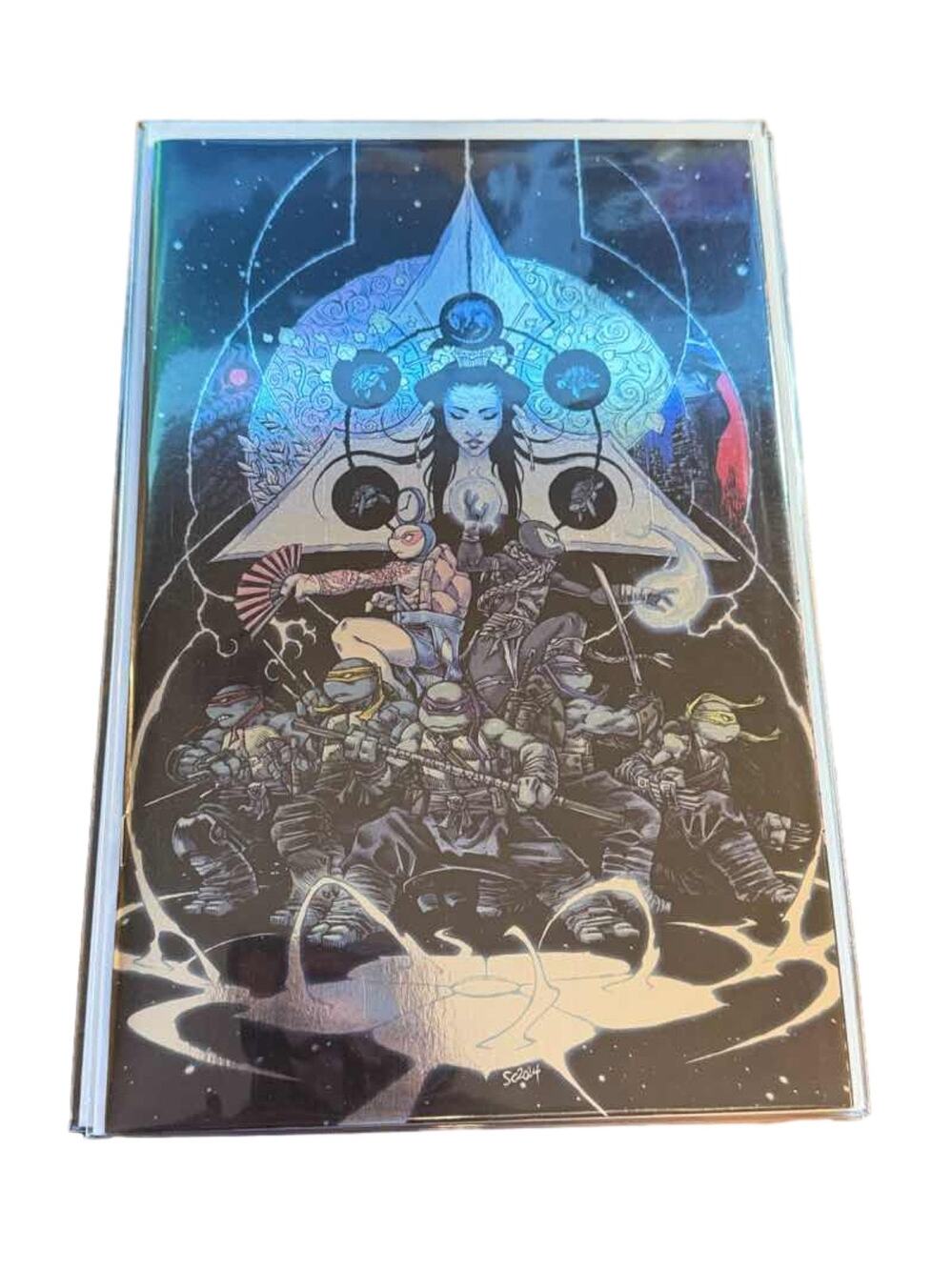 Teenage Mutant Ninja Turtles 150 Sophie Campbell Virgin Foil Variant